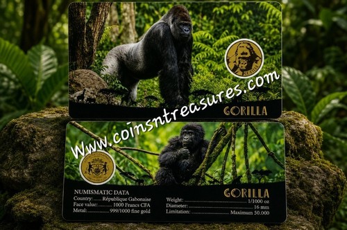 African animals series gorilla - series,