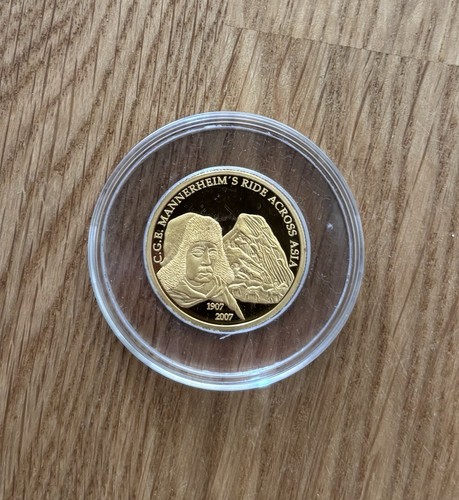 Mongolia 2007 mannerheim 4oz - mongolia, 1/4oz