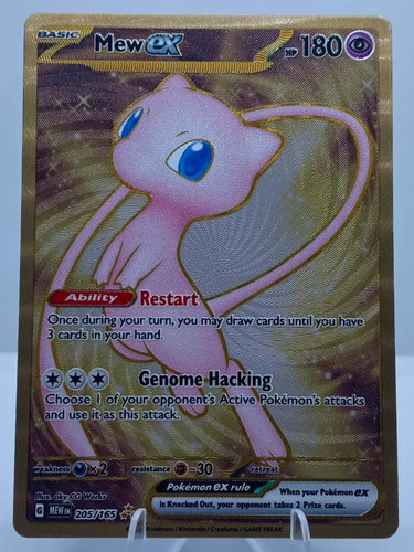 Pokémon mew metall gold - pokémon, ex