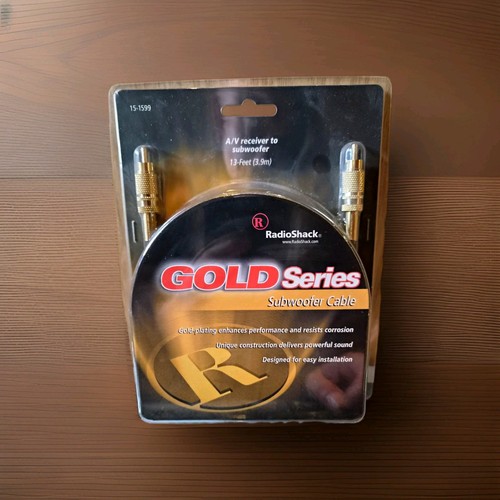 Radioshack gold series - radioshack,