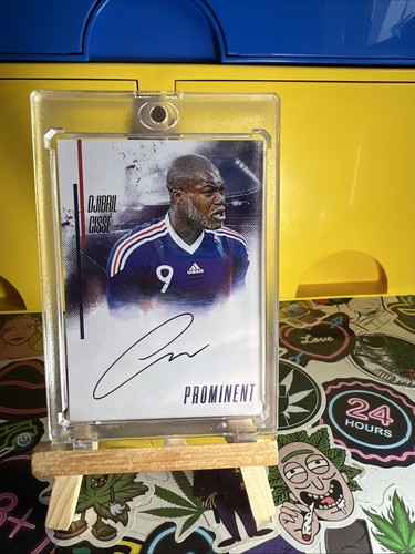 Djibril cisse gold autogramm - djibril,