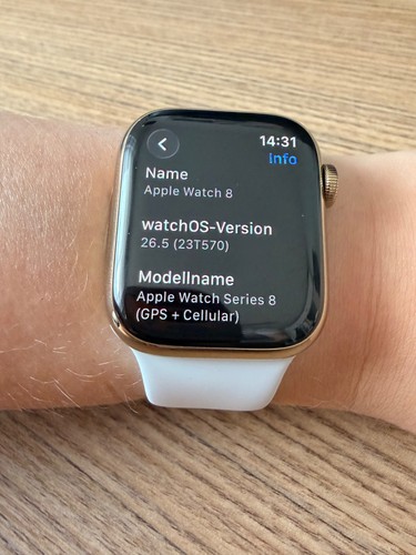 Apple watch series edelstahl - 8,