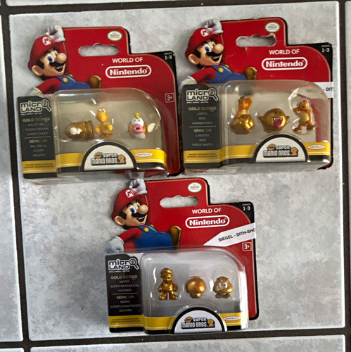 Nintendo microland gold series - gold,